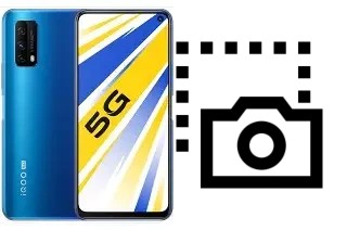 Captura de pantalla en vivo iQOO Z1x