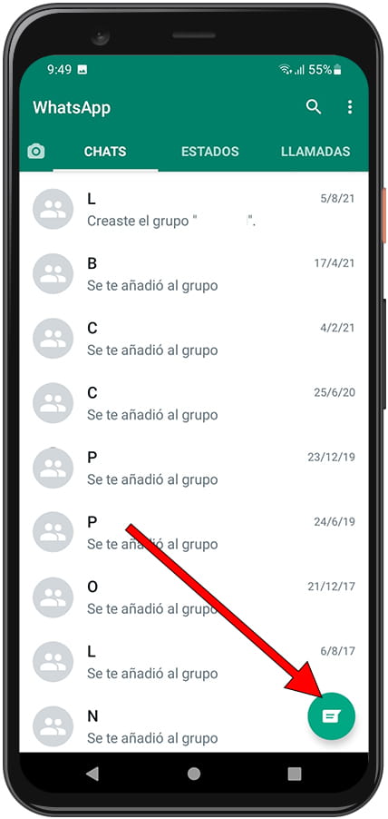 Iniciar conversación en WhatsApp