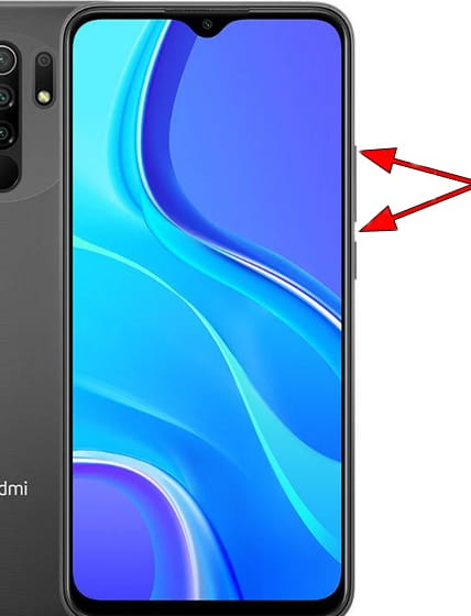 Captura de pantalla en Xiaomi Redmi 9