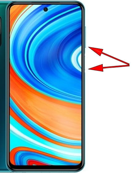 Captura de pantalla en Xiaomi Redmi Note 9 Pro Max