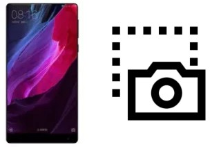 Captura de pantalla en Xiaomi Mi MIX Exclusive Edition