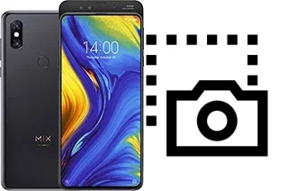 Captura de pantalla en Xiaomi Mi Mix 3