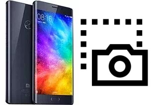 Captura de pantalla en Xiaomi Mi Note 2 Global Edition