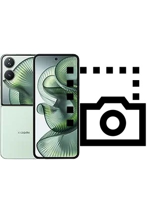 Captura de pantalla en Xiaomi Mix Flip 2
