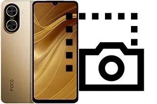 Captura de pantalla en Xiaomi Poco C71