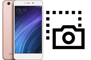 Captura de pantalla en Xiaomi Redmi 4a