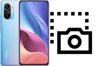 Captura de pantalla en Xiaomi Redmi K40 Pro