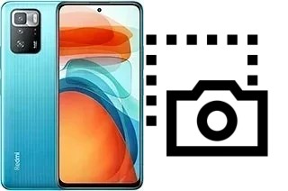 Captura de pantalla en Xiaomi Poco X3 GT