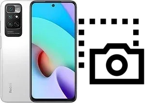 Captura de pantalla en Xiaomi Redmi 10 2022