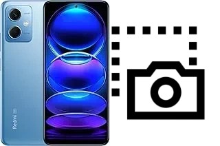 Captura de pantalla en Xiaomi Redmi Note 12