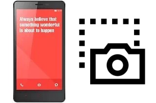 Captura de pantalla en Xiaomi Redmi Note