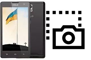 Captura de pantalla en XOLO Era