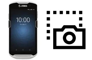 Captura de pantalla en Zebra TC51