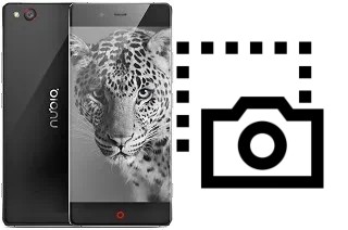 Captura de pantalla en ZTE nubia Z9