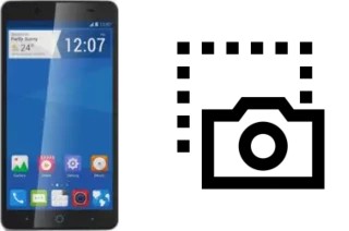 Captura de pantalla en ZTE A880