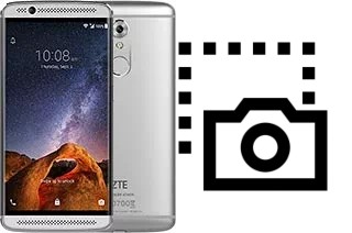 Captura de pantalla en ZTE Axon 7 mini
