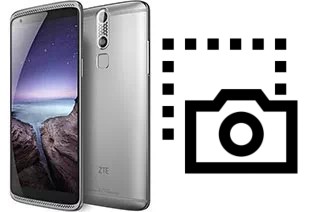 Captura de pantalla en ZTE Axon mini