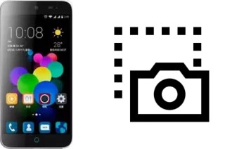 Captura de pantalla en ZTE Blade A1