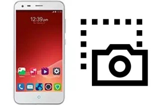 Captura de pantalla en ZTE Blade S6 Plus