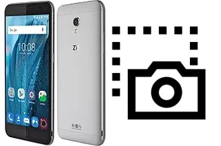 Captura de pantalla en ZTE Blade V7