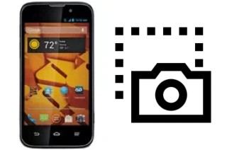 Captura de pantalla en ZTE Warp 4G