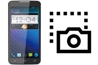 Captura de pantalla en ZTE Grand Memo V9815