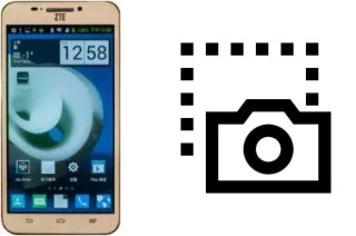 Captura de pantalla en ZTE Grand S II LTE