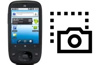 Captura de pantalla en ZTE N721