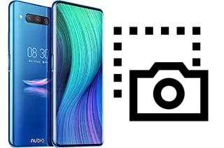 Captura de pantalla en ZTE nubia Z20