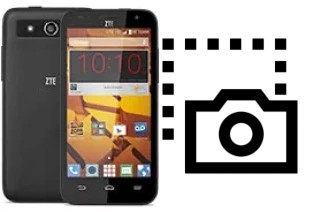 Captura de pantalla en ZTE Speed