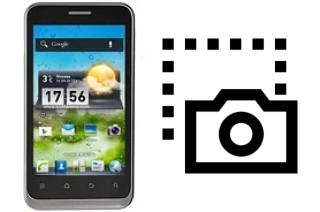 Captura de pantalla en ZTE V880E
