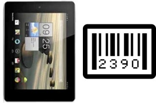 Cómo ver el número de serie en Acer Iconia Tab A1-811