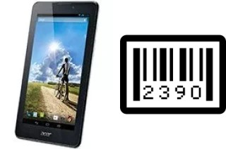 Cómo ver el número de serie en Acer Iconia Tab 7 A1-713HD