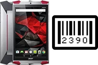 Cómo ver el número de serie en Acer Predator 8