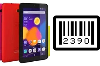 Cómo ver el número de serie en alcatel Pixi 3 (7)