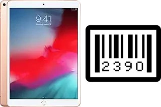 Cómo ver el número de serie en Apple iPad Air (2019)