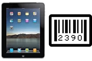 Cómo ver el número de serie en Apple iPad Wi-Fi