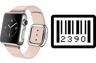 Cómo ver el número de serie en Apple Watch 38mm