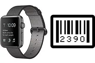 Cómo ver el número de serie en Apple Watch Series 2 Sport 42mm