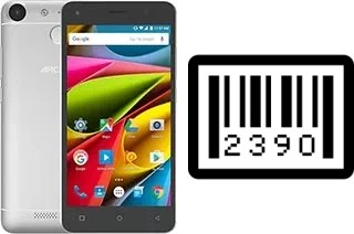 Cómo ver el número de serie en Archos 50b Cobalt