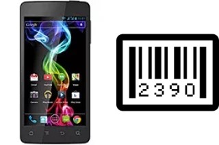 Cómo ver el número de serie en Archos 45 Platinum