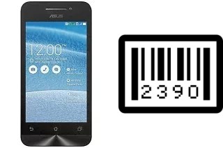 Cómo ver el número de serie en Asus Zenfone 4 (2014)