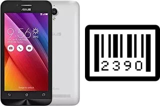 Cómo ver el número de serie en Asus Zenfone Go T500