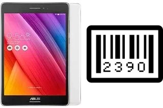 Cómo ver el número de serie en Asus Zenpad S 8.0 Z580C
