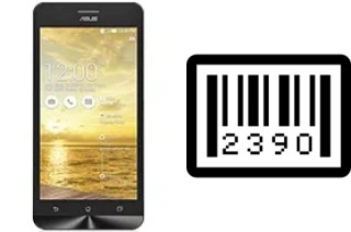 Cómo ver el número de serie en Asus Zenfone 5 A500KL (2014)