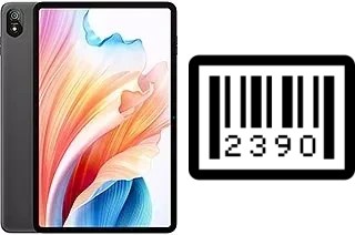 Cómo ver el número de serie en Blackview Tab 18