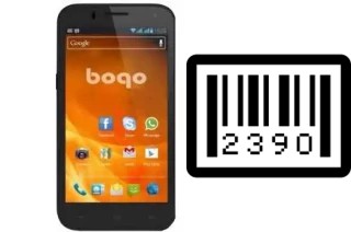 Cómo ver el número de serie en Bogo BO-LFSP53QC
