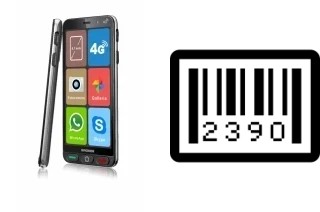 Cómo ver el número de serie en Brondi AMICO SMARTPHONE S NERO