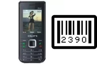 Cómo ver el número de serie en Colors Mobile CG301