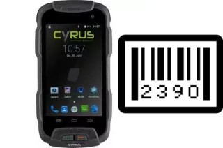 Cómo ver el número de serie en Cyrus CS23
